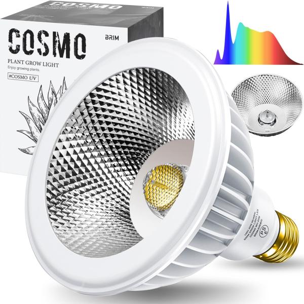 【グリーンアドバイザー推薦】BRIM(ブリム) COSMO UV 5800K WH 植物育成ライト ...