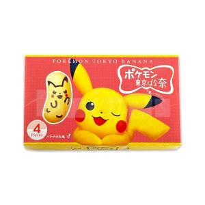東京ばな奈 ピカチュウ「見ぃつけたっ」 バナナのみ風 (4個入