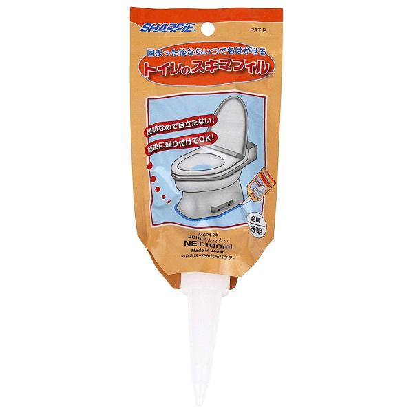 シャープ化学 SHARPIE トイレのスキマフィル MSP1-35 100ml クリア 貼ってはがせ...