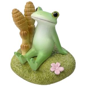 Copeau コポー ワニと絶体絶命カエル わに ワニ 蛙 かえる 置物