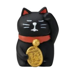 DECOLE（デコレ） DK-35797 陶器の猫鏡餅 S フェルトマット付き 陶製