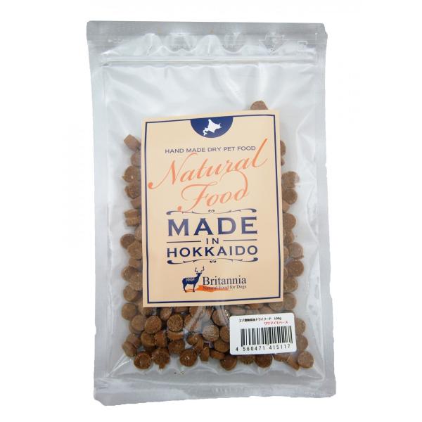 【エゾ鹿ブリタニア】 エゾ鹿無添加ドライフード サツマイモベース 80g