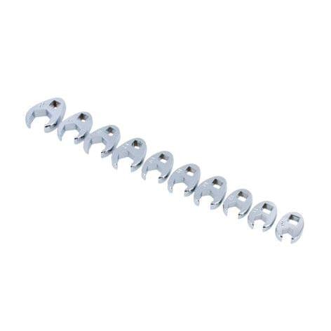 Laser-3282 クロウフットレンチ 3/8D 10pc