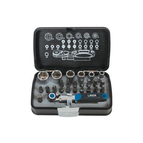 Laser-6555 1/4Dドライブ ソケットとビット セット 426pc