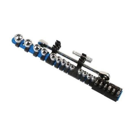 Laser-6887 Alldrive ソケット、 ロープロファイルビット セット 27pc