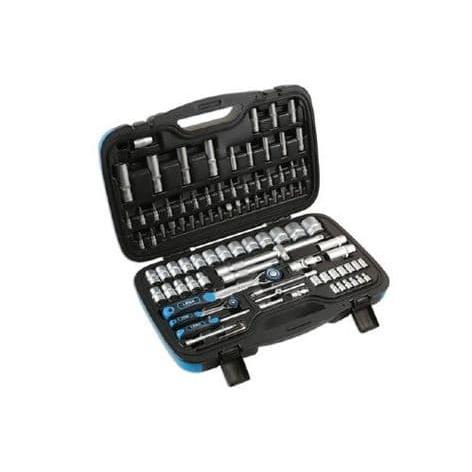 Laser-6921 1/4 "D＆1/2 "Dソケットセット95ピース