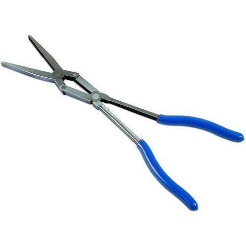 Laser-6968 ダブルジョイント フラットノーズプライヤー 340mm