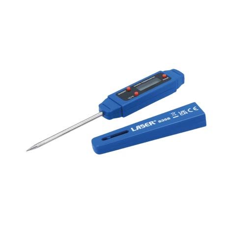 Laser-8358 デジタル温度計、ポケットサイズ -40°C 〜 +250°C