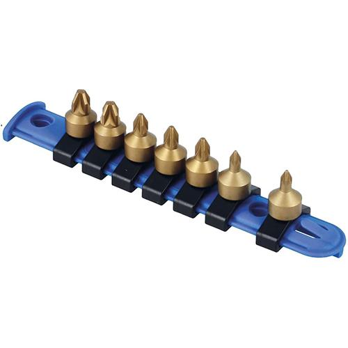 Laser-8665 ロープロファイル ソケットビットセット ポジドライブ 1/8D 7pc