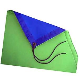 クロマキー撮影用布バック （グリーン/ブルー併用型） 12×12