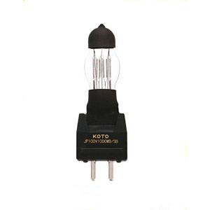 丸茂電機 スタジオ用ハロゲン電球 GX9.5口金 500W クリア JP100V500W