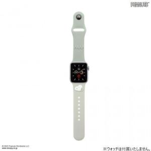 ピーナッツ スヌーピー Apple Watch 42〜38mm対応シリコンバンド グレー SNGG-154GY