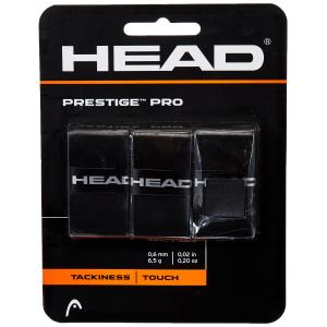 HEAD(ヘッド) テニス オーバーグリップ プレステージ・プロ (3 本入り ) ブラック 282009｜broad-shop