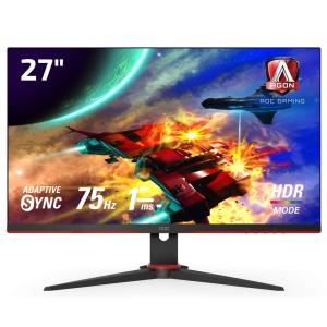 AOC ゲーミング液晶モニター 27G2E5/11 (27インチ/フルHD/IPS/HDMI/DisplayPort/75Hz/応答速度1ms/HDR