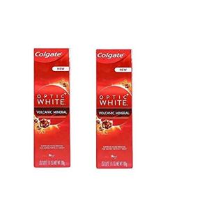 （コルゲート）Colgate ペースト OPTIC WHITE 歯磨き粉 VOLCANIC MINERAL(100g, オプティックホワイト) 2 T｜broad-shop