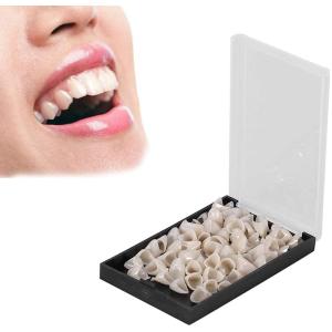 樹脂 テンポラリークラウン 仮歯冠 素材 歯のテンポラリー フェイクティース （70個前歯冠 ）｜broad-shop