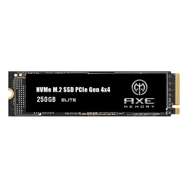 AXE MEMORY ELITE 内蔵SSD 250GB Gen4 PCIe NVMe M.2 22...