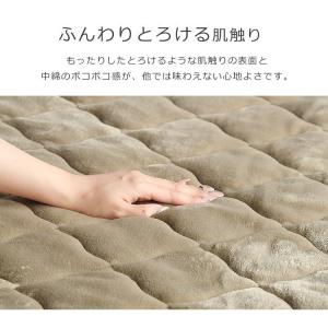敷きパッド ダブル 冬 吸湿発熱 暖かい 敷き...の詳細画像4