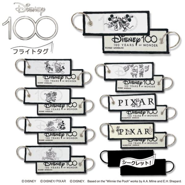 Disney100 フライトタグ ディズニー 100 グッズ キャラクター