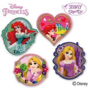 キャラクター ピンバッジ 9個セット　アリエル Disney リトルマーメイド アリエル グッズ ワッペン アイロン