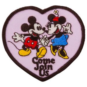 ワッペン ミッキー ミニー ヴィンテージ 大 ...の詳細画像5