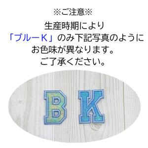 文字ワッペン アルファベット 大 スポーツ A...の詳細画像5