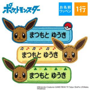 名入れ入園グッズ通販 ブロドリー ポケットモンスター お名前ワッペン Yahoo ショッピング