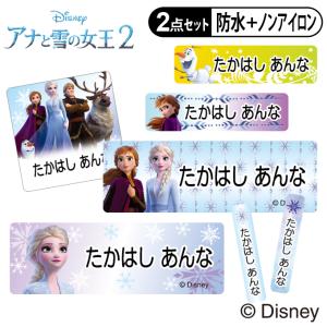 お名前シール タグ用シール アナと雪の女王2 デ...の商品画像
