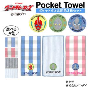 名入れ 刺繍 ポケットタオル ウルトラマンオメガ...の商品画像