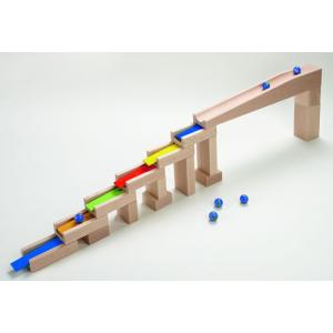 メロディーステップセット　（　組立てクーゲルバーン　追加セット　）　HABA　ハバ　（ドイツ）　正規輸入品　木のおもちゃ　送料無料　※一部地域を除く