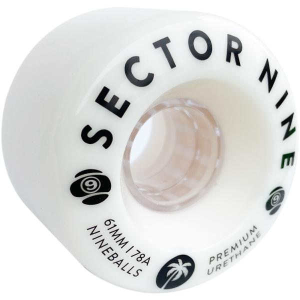 SECTOR 9 ウィール NINEBALLS 61MM 78A WHITE