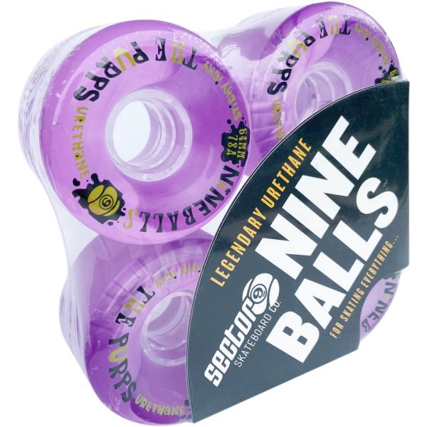 SECTOR 9 ウィール NINEBALLS 64MM 78A PURPLE