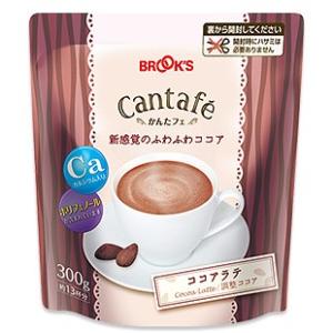 ココア ミルクココア カルシウム ポリフェノール ココアラテ大袋　300ｇ かんたフェ ブルックス ...