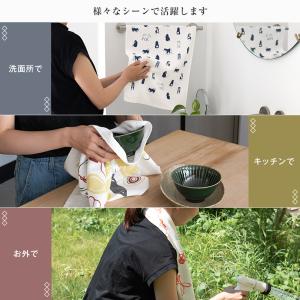 ガーゼタオル フェイスタオル 4枚セット ここ...の詳細画像5