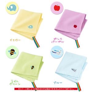 ハンドタオル 1枚 ループ付きガーゼはんかち ...の詳細画像3