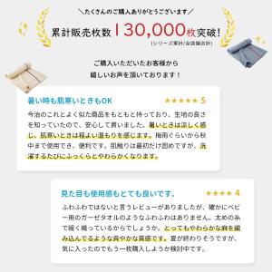 ガーゼケット 今治 シングル 5重ガーゼ ビレ...の詳細画像1