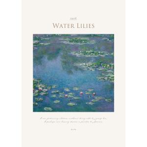 アートポスター 睡蓮 花 自然 絵画 風景画 ...の詳細画像4