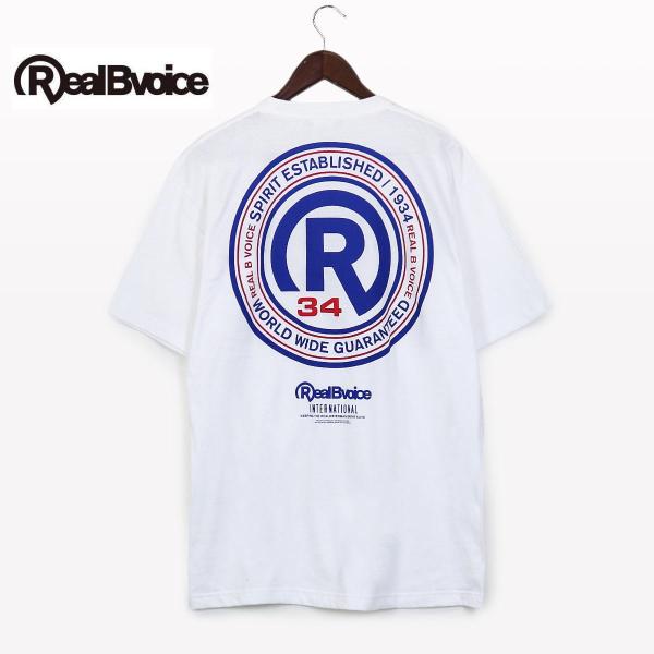 リアルビーボイス REAL B VOICE 半袖Tシャツ 10371-11496 Rマーク ベーシッ...