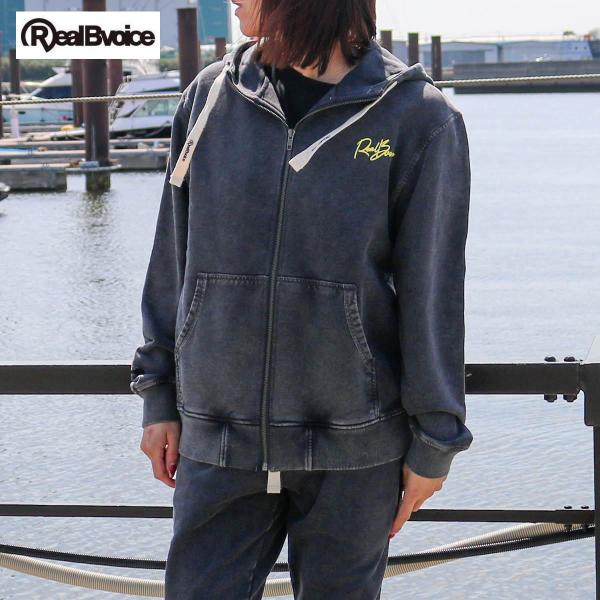 リアルビーボイス/REAL B VOICE ジップ パーカー 10521-12127 R スプレー ...