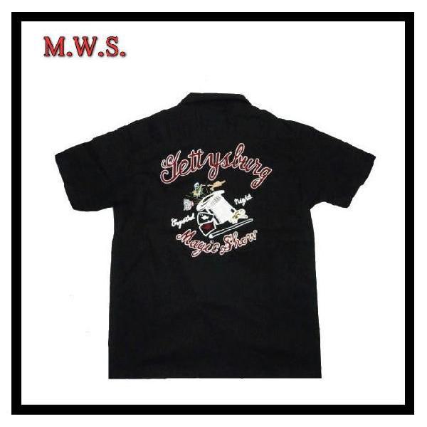 MWS/エムダブルエス1513003 「GETTYSBURG MAGIC SHOW」綿麻生地・カスタ...