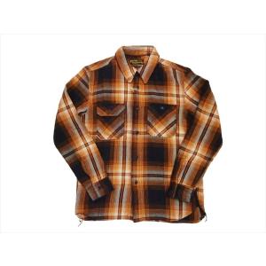 インディアンモーターサイクル Indian Motorcycle 長袖オンブレクロスチェックウエスタンシャツ im23968 INDIAN MOTOCYCLE（インディアンモトサイクル） インディアンモーター