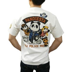 パンディエスタ PANDIESTA Tシャツ 半袖 パンダ ビッグサイズ クレーン