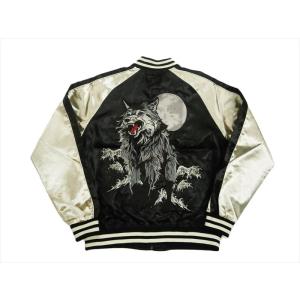 TEDMAN（テッドマン） TEDMAN×カミナリ コラボ スカジャン TKMSK-3000