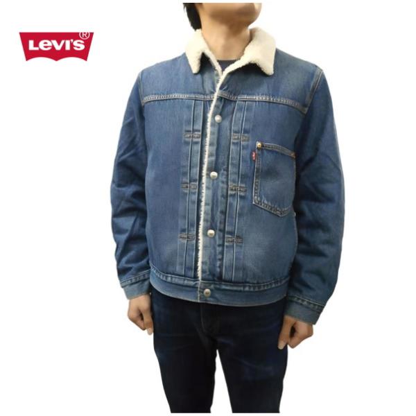 リーバイス Levi&apos;s ボアジャン A48820000 TYPE 1 デニム シェルパトラッカージ...