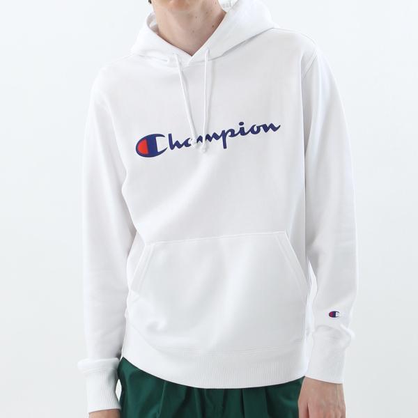 Champion チャンピオン パーカー C3-Q102 ロゴプリント ベーシック プルオーバー ス...