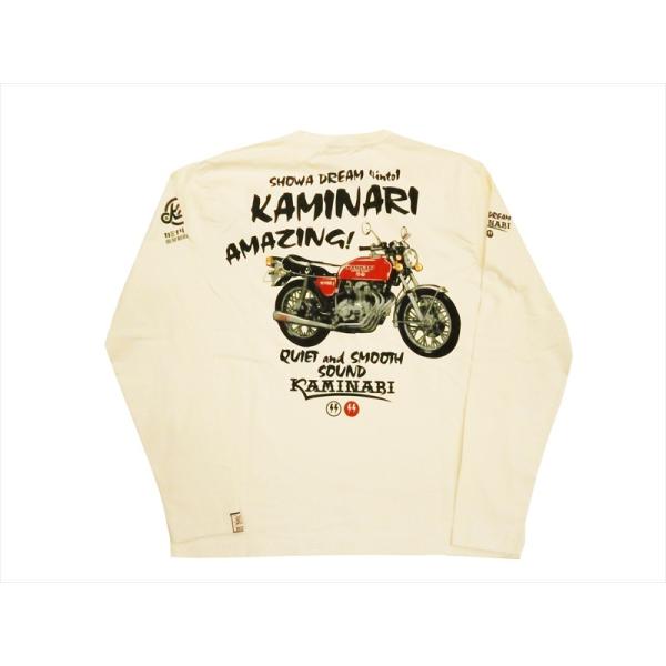 カミナリ/KAMINARI エフ商会 長袖Tシャツ KMLT-218 &quot;おお400 CB400FOU...