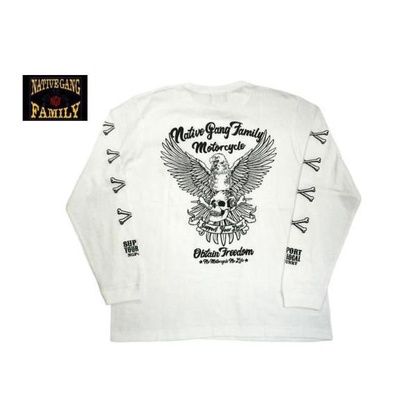 NATIVE GANG FAMILY/ネイティブ・ギャング・ファミリー 長袖Tシャツ NGF48-6...