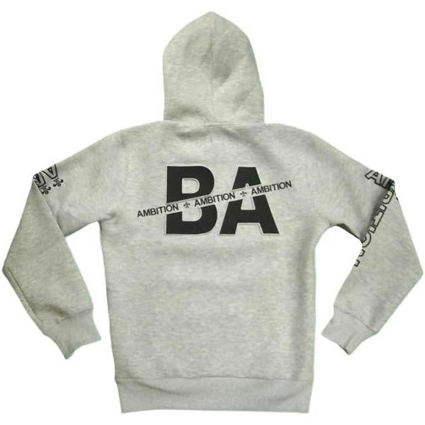 【20%OFF】[Be Ambition] ビーアンビション パーカー S22202 ラバープリント...