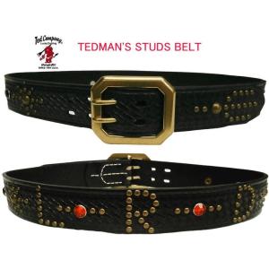 DOA ディーオーエーstuds belt スタッズベルト 34 EDUARDO LEATHER スタッズベルト 4 STUDS BELTE - BLACK （24%OFF