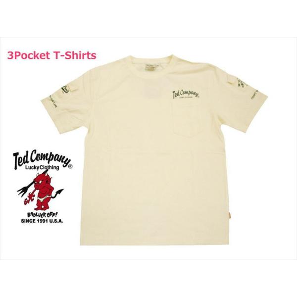 テッドマン TEDMAN/エフ商会 定番Tシャツ TDSS-470 『3Pocket T-Shirt...